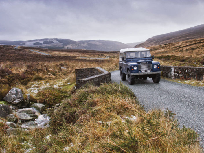Land Rover Series III in Wickow Ireland